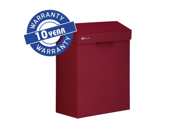 MERIDA STELLA RED LINE sanitary disposal bin 4.5 l, red